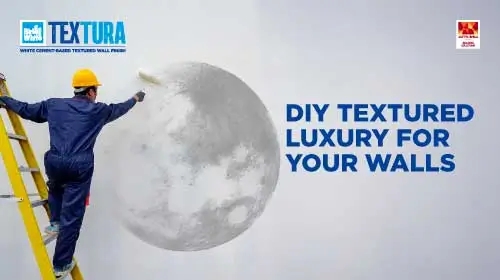 How can you give your walls a unique, stylish look without using regular paint?  