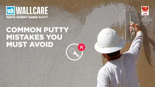 What are the most common wall putty mistakes and how can you avoid them? 