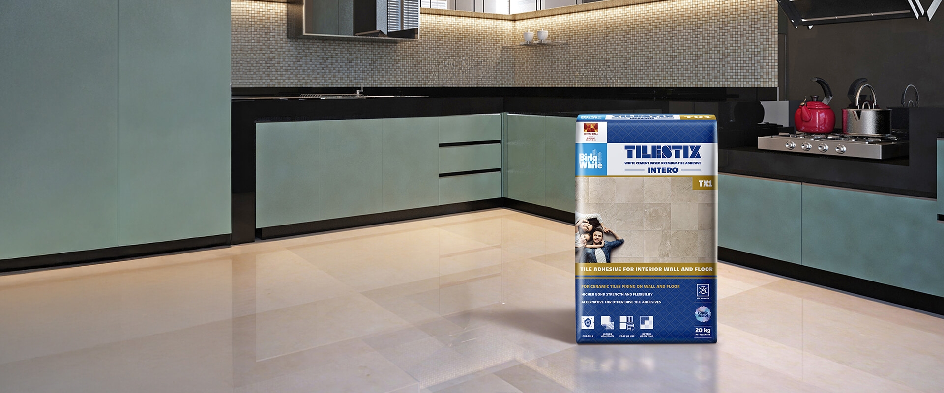 Your tiles won’t move an inch! 