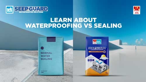What’s the Difference Between Waterproofing and Sealing? Why Does It Matter for Your Walls? 