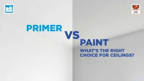 Can Primer Replace Paint for Ceilings or Storage Areas?
