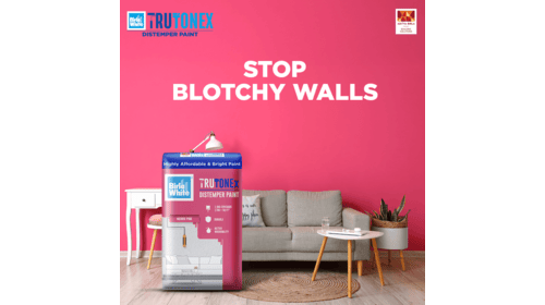 How do you stop your walls from looking blotchy or darker in the corners?