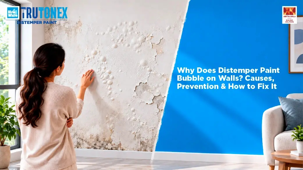 Why Does Distemper Paint Bubble on Walls? Causes, Prevention, and How to Fix It 