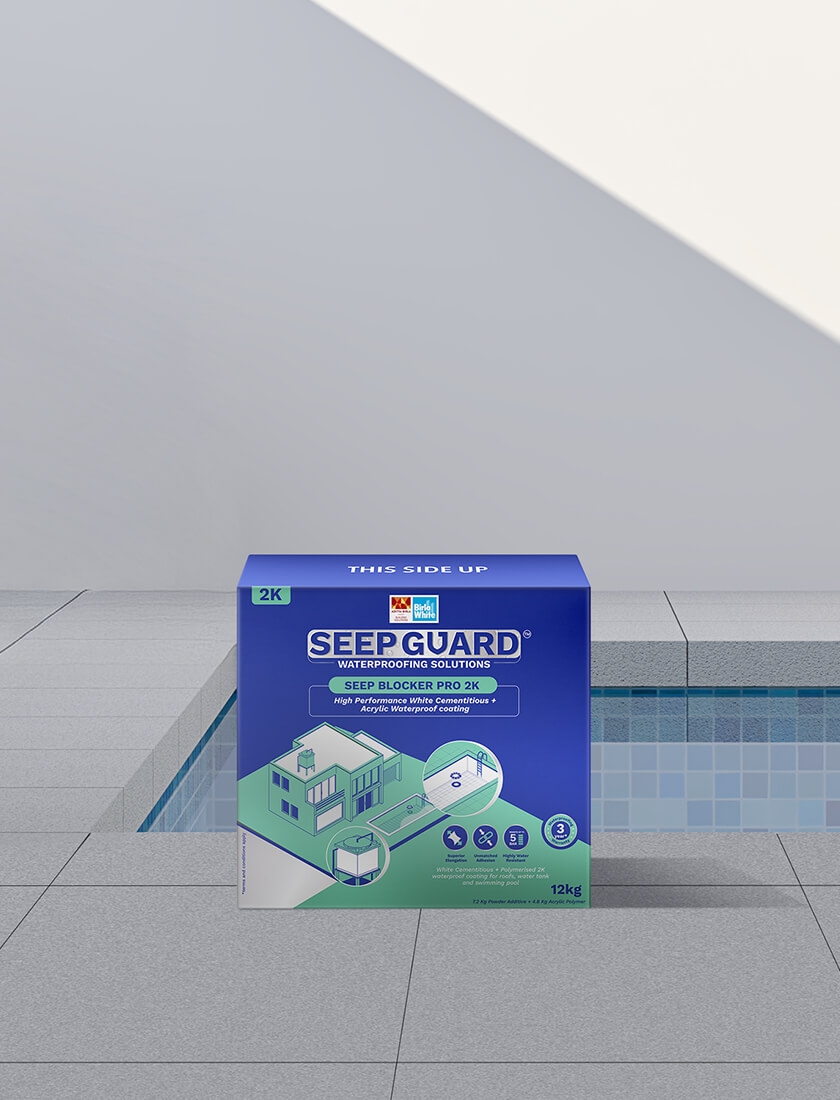 Pools to bathrooms: Seep Blocker Pro 2K Waterproofs every surface