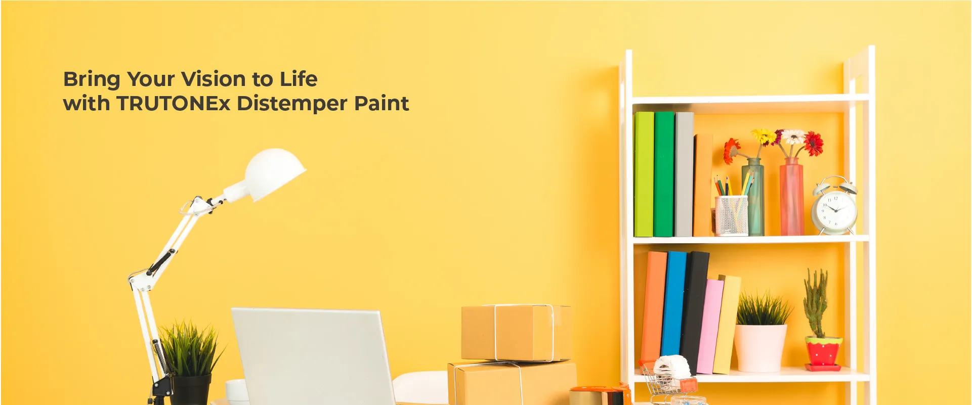 Bring Your Vision to Life with TRUTONEx Distemper Paint
